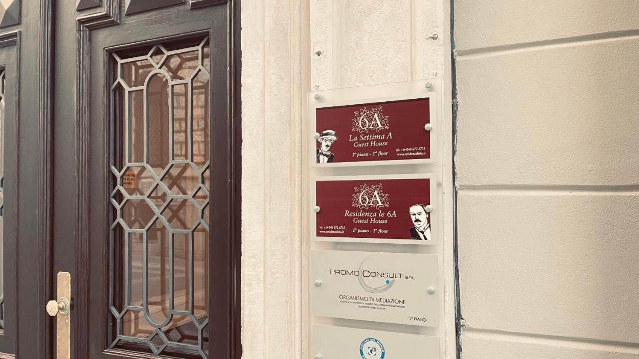 Residenza Le 6 A Otel Trieste Dış mekan fotoğraf